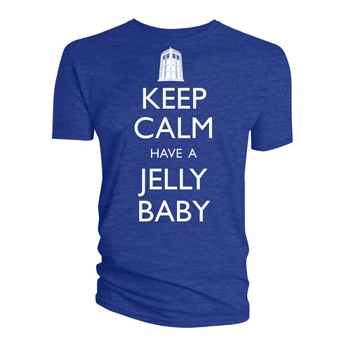 Doctor Who Keep Calm and Have a Jelly Baby T-Shirt